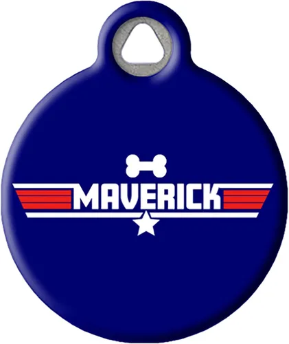 Miniatura 10 de America Shield - Etiqueta de identificación personalizada para mascotas para perros y gatos, etiqueta de identificación silenciosa de acero