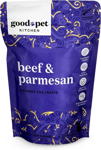 Golosinas para mascotas, secado al aire, natural, con ingredientes limitados, para perros en libertad, sin granos, aperitivos, carne de res y