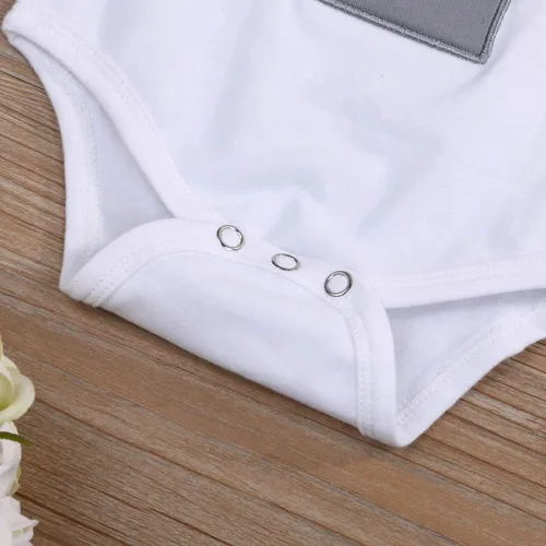 Miniatura 5 de GRNSHTS Ropa divertida de primer cumpleaños para bebé niño, mameluco con pajarita, mameluco para tartas