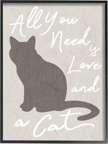 Miniatura 13 de Stupell Industries All You Need is Love and a Dog - Placa de pared artística, fabricada con orgullo en Estados Unidos