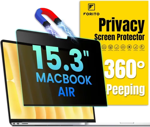 Miniatura 18 de F FORITO Protector de pantalla magnético de privacidad compatible con MacBook Pro de 13 pulgadas (2016, 2017, 2018, 2019, 2020, 2021, 2022, M1, M2)