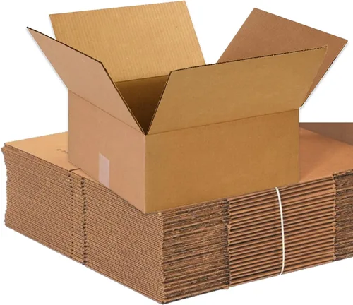 Miniatura 6 de PARTNERS BRAND Cajas de cartón corrugado de 14 x 14 x 6, planas de 14 pulgadas de largo x 14 pulgadas de ancho x 6 pulgadas de alto, paquete de 25