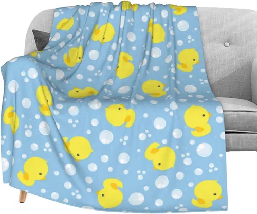 Miniatura 11 de Dujiea Manta de franela mullida de miel de abejas de 40 x 50 pulgadas, manta súper suave y ligera para sofá, silla, manta de cama acogedora