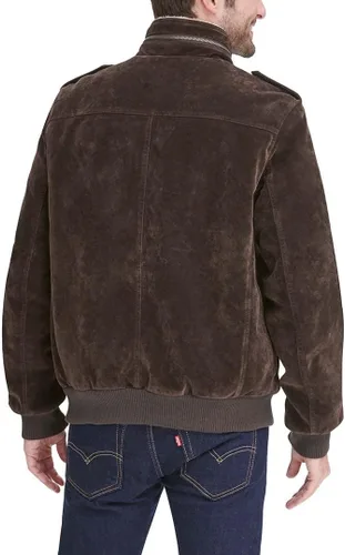 Miniatura 2 de Levi's Men's Faux Leather Aviator Bomber Jacket (Regular & Big & Tall Sizes)