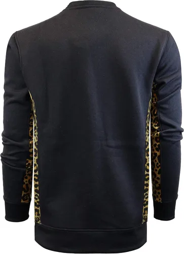 Miniatura 6 de SCREENSHOT APPLIQUE F11966 Premium Fleece Streetwear Chenille EMB Crew Neck Sweatshirt - Classic Fit