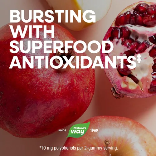 Miniatura 5 de Nature's Way ¡Alive! Multivitaminas diarias en gomitas para hombres de 50+, apoya la salud del cerebro, los ojos, el corazón*, vitaminas B, sin