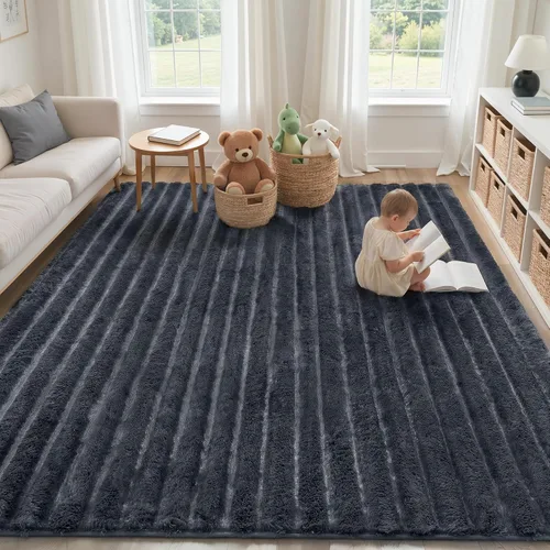 Miniatura 74 de GENIMO Alfombra antideslizante de 2 x 6 pies, lavable para pasillos de cocina, alfombras de cocina modernas abstractas, alfombra ligera de pelo bajo