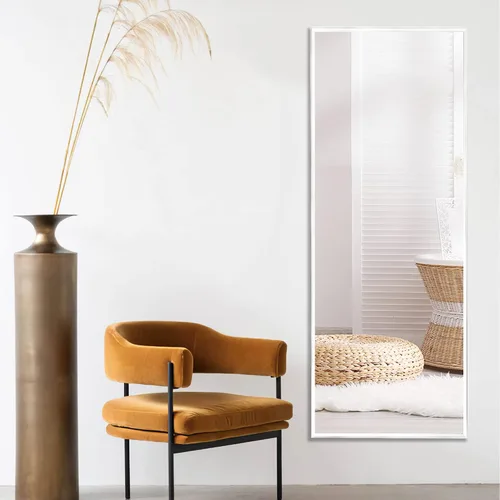 Miniatura 7 de NeuType Espejo de cuerpo entero, espejo de cuerpo completo de 55"x16" con soporte, espejo de pie de cuerpo entero, espejo de pie montado en pared