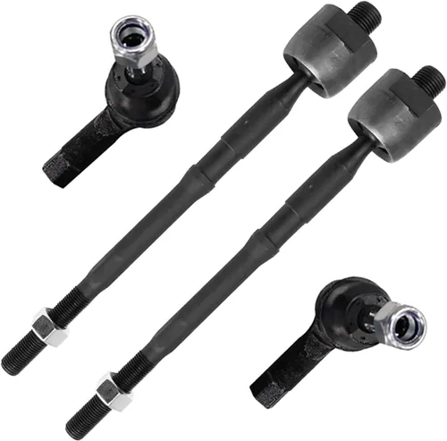 Miniatura 45 de Detroit Axle - 4 barras de acoplamiento delanteras para Kia Forte Koup 14-17, 14-18 Forte Forte5, 4 extremos de barra de acoplamiento exteriores e