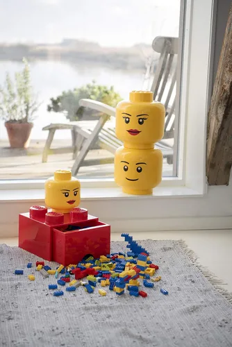 Miniatura 8 de Room Copenhagen, Lego - Cabezales de almacenamiento apilables – Contenedores organizativos construibles para juguetes y accesorios para niños – 4.02