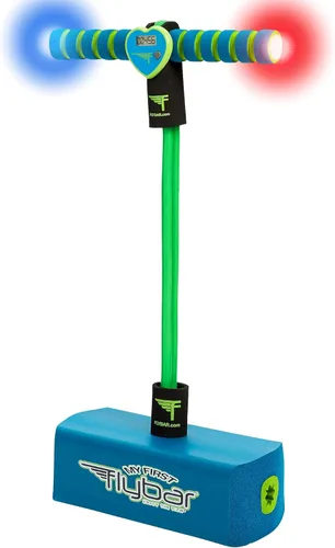 Flybar My First Foam Pogo Jumper para niños, divertido y seguro Pogo Stick para niños pequeños, espuma duradera y puente elástico para edades de 3