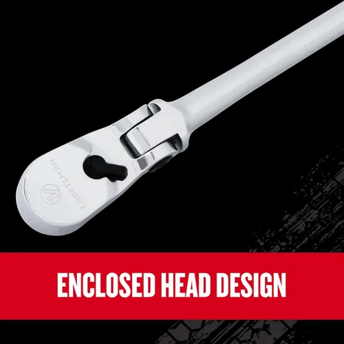 Miniatura 6 de Llave de trinquete CRAFTSMAN V-SERIES, mando de 3/8 pulgadas, 96 dientes, cabeza flexible XL (CMMT86323V)