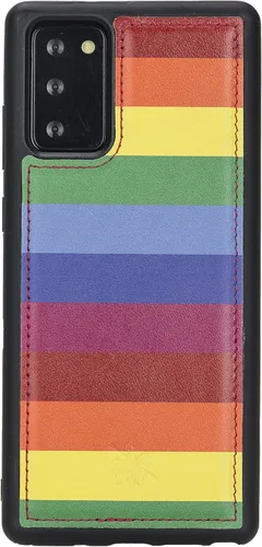 Miniatura 170 de Venito Lucca - Funda de piel compatible con Samsung Galaxy Note 10 (6,3 pulgadas), extra segura, con cubierta trasera acolchada, cocodrilo negro