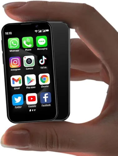 Miniatura 9 de Mini teléfono 4G desbloqueado Mini Smartphone 4GB+128GB Batería más pequeña del mundo 2000mAh Pantalla táctil HD Teléfono móvil compacto para niños