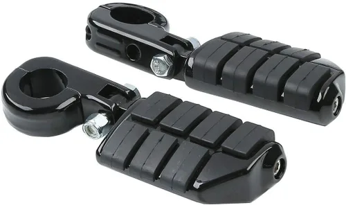 Miniatura 3 de Green-L Estriberas universales para motocicleta de 1 1/4 pulgadas con abrazadera P para Harley Sportster Softail Dyna Touring Road King Street Glide