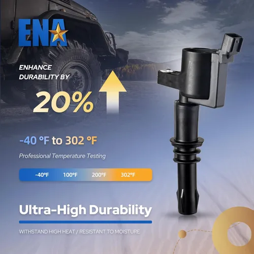 Miniatura 5 de ENA Juego de 8 bobinas de encendido de arranque recto compatibles con Ford Lincoln Expedition Explorer F-150 Super Duty Mustang Mountaineer 4.6l 8