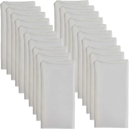 Miniatura 2 de Bolsas de filtro de té de nailon premium, 2 x 4 pulgadas, doble costura, paquete de 20 (37 micras)