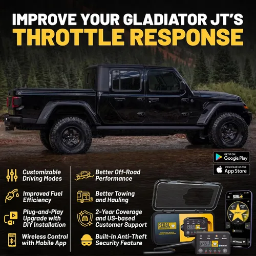 Miniatura 2 de PEDAL COMMANDER Controlador de aceleración para Jeep Gladiator JT 2020-2025