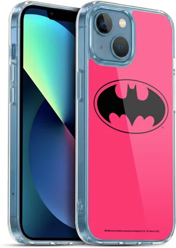 Miniatura 379 de Head Case Designs Funda de gel con licencia oficial de Batman DC Comics Bat Signal Logos [protección de grado militar] compatible con Apple iPhone 7