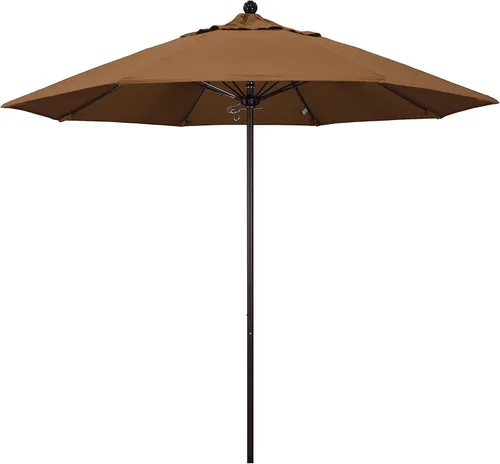 Miniatura 10 de California Umbrella Paraguas comercial para patio de la serie Venture, Negro