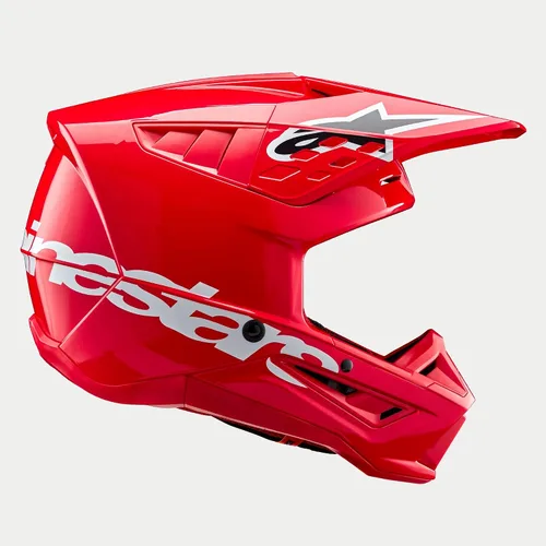 Miniatura 3 de Alpinestars SM5 Corp Helmet, Lightweight Protection for MX Riders Rojo brillante brillante