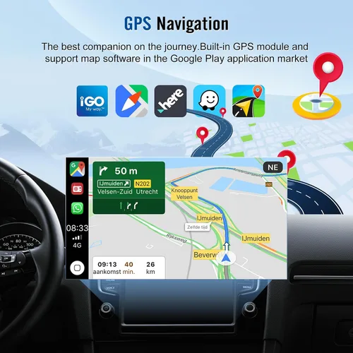 Miniatura 4 de Radio de actualización de 7 pulgadas para Ford E-150 E-250 2009 2010 2011 2012 2013 con Carplay inalámbrico Android Auto, pantalla táctil para E-150