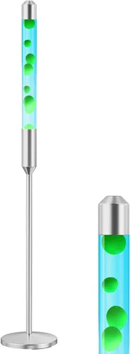 Miniatura 8 de Kyzfy Lámpara de movimiento de líquido de 47.5 pulgadas, lámpara de magma, luz de relajación de estado de ánimo, adecuada para decoración del hogar