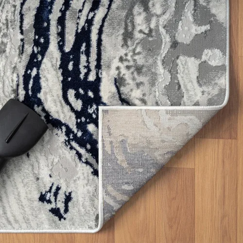 Miniatura 7 de LUXE WEAVERS Alfombra de área azul 2x3 con remolino de mármol