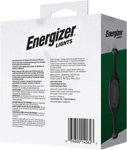 Miniatura 9 de Energizer Luz de cuello recargable, luz LED portátil para lectura y usos manos libres, luz de cuello con brillo ajustable, 100 lúmenes, tiempo