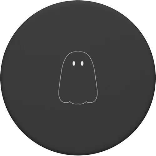 Miniatura 3 de Lindo fantasma de Halloween antracita PopSockets intercambiables PopGrip