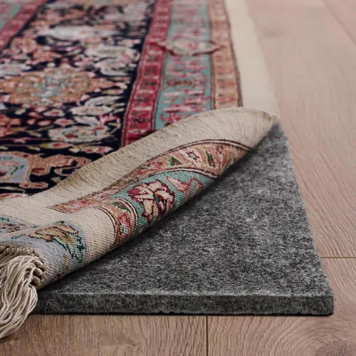 SAFAVIEH Almohadilla de doble superficie para alfombra, alfombra de 2 x 6 pies, 1/4 pulgadas de grosor, fieltro + goma, diseño antideslizante y