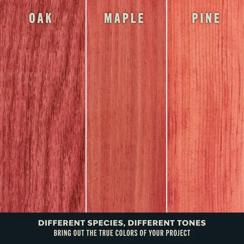 Miniatura 4 de Varathane Premium - Pintura para madera de secado rápido, 1 cuarto de galón, color rojo granero Granero rojo