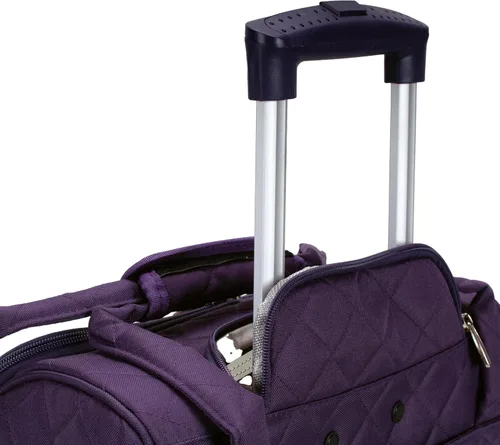 Miniatura 40 de Rockland Melrose - Maleta con ruedas, de porte vertical, para caber debajo del asiento, Rojo), BF31-RED