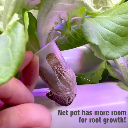 Miniatura 4 de Sistema de cultivo hidropónico NFT de 36 agujeros con ciclo especial de sincronización de fertilizantes, kit de plantas de jardín de tubería de PVC
