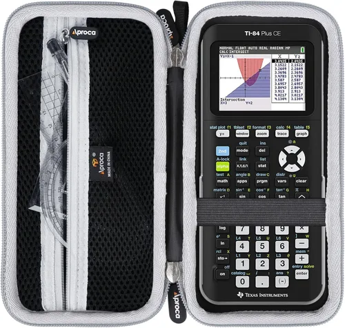 Aproca Funda para calculadora compatible con Texas Instruments TI-84 Plus CE/TI-84 Plus/TI-83 Plus/TI-89 Titanio/TI-85 / TI-86 Calculadora gráfica a