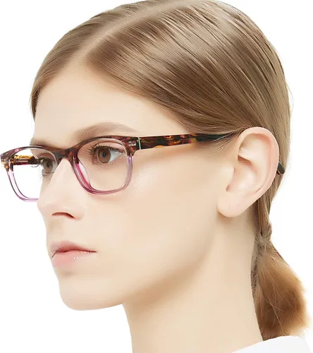 Miniatura 2 de OCCI CHIARI Lentes de lectura con bloqueo de luz azul 3.00 para mujer, lentes de lectura para computadora 3.0 con bisagra de resorte