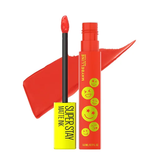 Miniatura 39 de Maybelline Super Stay Matte Ink Barra de Labios Líquida Maquillaje, Color de Alto Impacto de Larga Duración, Hasta 16H de Uso, Amazonian, Marrón 70