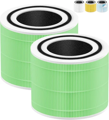 Miniatura 4 de Filtro de repuesto para removedor de humo Core 300 compatible con LEVOIT Filtro de repuesto Core 300-RF-SR para purificador de aire LEVOIT Core 300