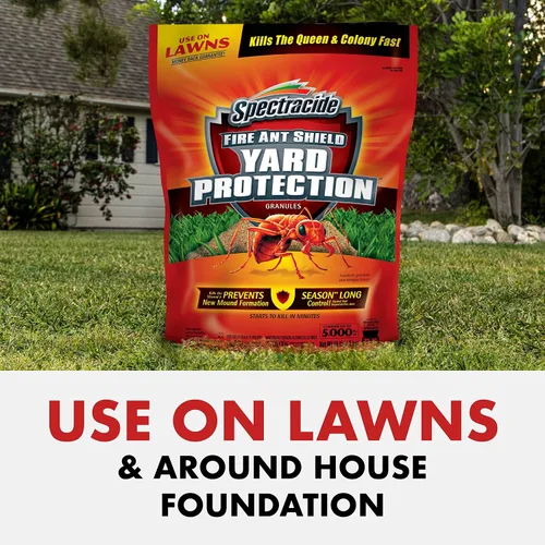 Miniatura 8 de Spectracide Fire Ant Shield Gránulos de Protección para Jardín - 10 libras, Paquete de 4