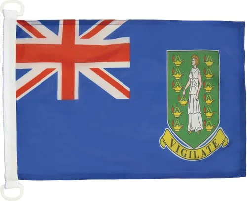 Miniatura 69 de Bandera Náutica Venezuela 18'' x 12'' - Banderas Venezolanas 11.8 x 17.7 in - Banner 12x18 in para barco - AZ FLAG