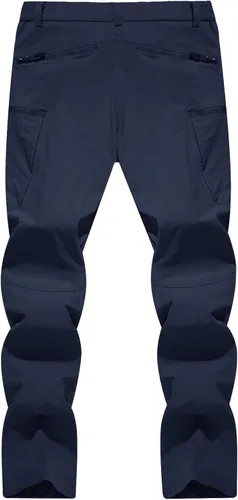 Miniatura 9 de TACVASEN Pantalones tácticos ligeros para senderismo, impermeables, de secado rápido, para trabajo, lluvia, exteriores, 8 bolsillos