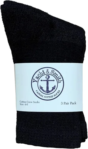 Miniatura 2 de SOCKSNBULK 60 Pairs of Kids Crew Socks Soft Sports Socks In Bulk Pack