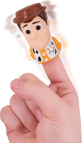 Miniatura 2 de Disney Pixar Toy Story - Marionetas de 4 dedos – Paquete de 3 – Woody, Giggle Mcdimples, Bo Peep