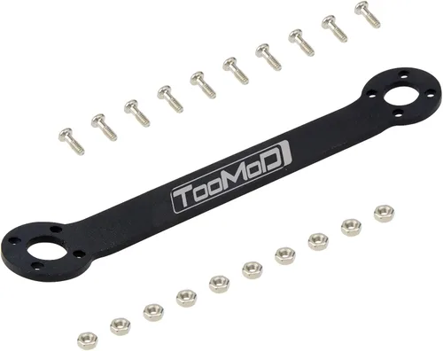 CW-01 aluminio frontal Brance placa estabilización barra barra para Tamiya caja de almuerzo medianoche calabaza buggy coche actualización piezas