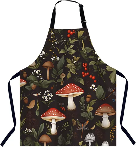 Miniatura 20 de Delantal de chef con patrón geométrico azteca, delantal de cocina y horneado para hombres y mujeres, delantal de cocina, delantal de carnicería