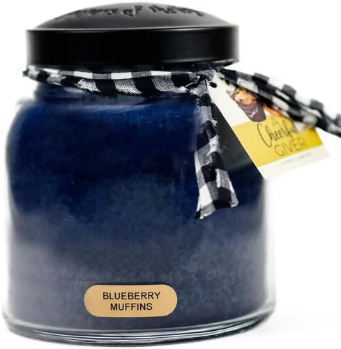 Miniatura 9 de A Cheerful Giver - Vela en tarro de vidrio perfumada Blueberry Muffins Baby (6 onzas) con tapa y fragancia fiel a la vida, fabricada en Estados
