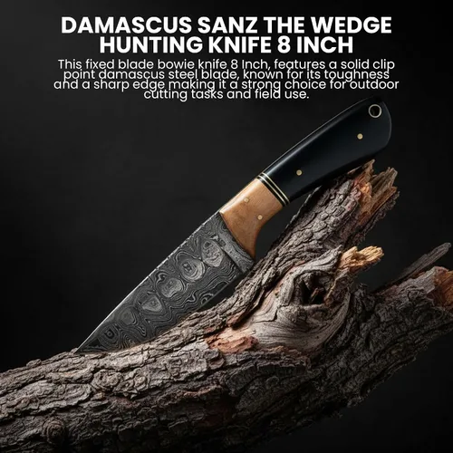 Miniatura 2 de Damascus La hoja fija de cuña