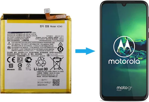 Miniatura 6 de Duotipa Batería KD40 compatible con Moto G8 Plus con kit de herramientas de reparación