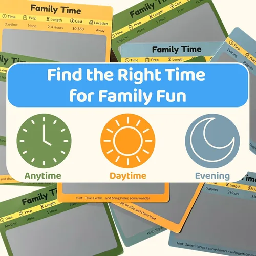 Miniatura 6 de 60 tarjetas de actividades para raspar con marcadores de día y noche - Divertidos juegos familiares para niños y padres - Ideas de aventura sin