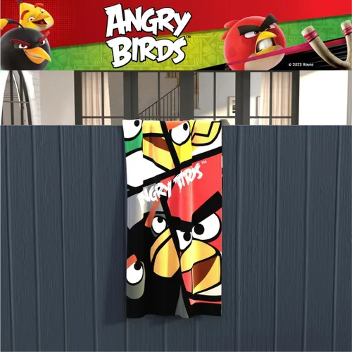 Miniatura 7 de Collectibles Angry Birds - Toalla de baño de algodón súper suave, 60 x 30 pulgadas, (producto 100% oficial) por Franco